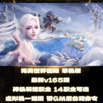 完美国际V165 完美世界GM后台 VM一键端 神机羽锋 W7-W11